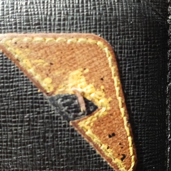 Fendi Black Monster Wallet with Brown Accents - Picture 9 of 14